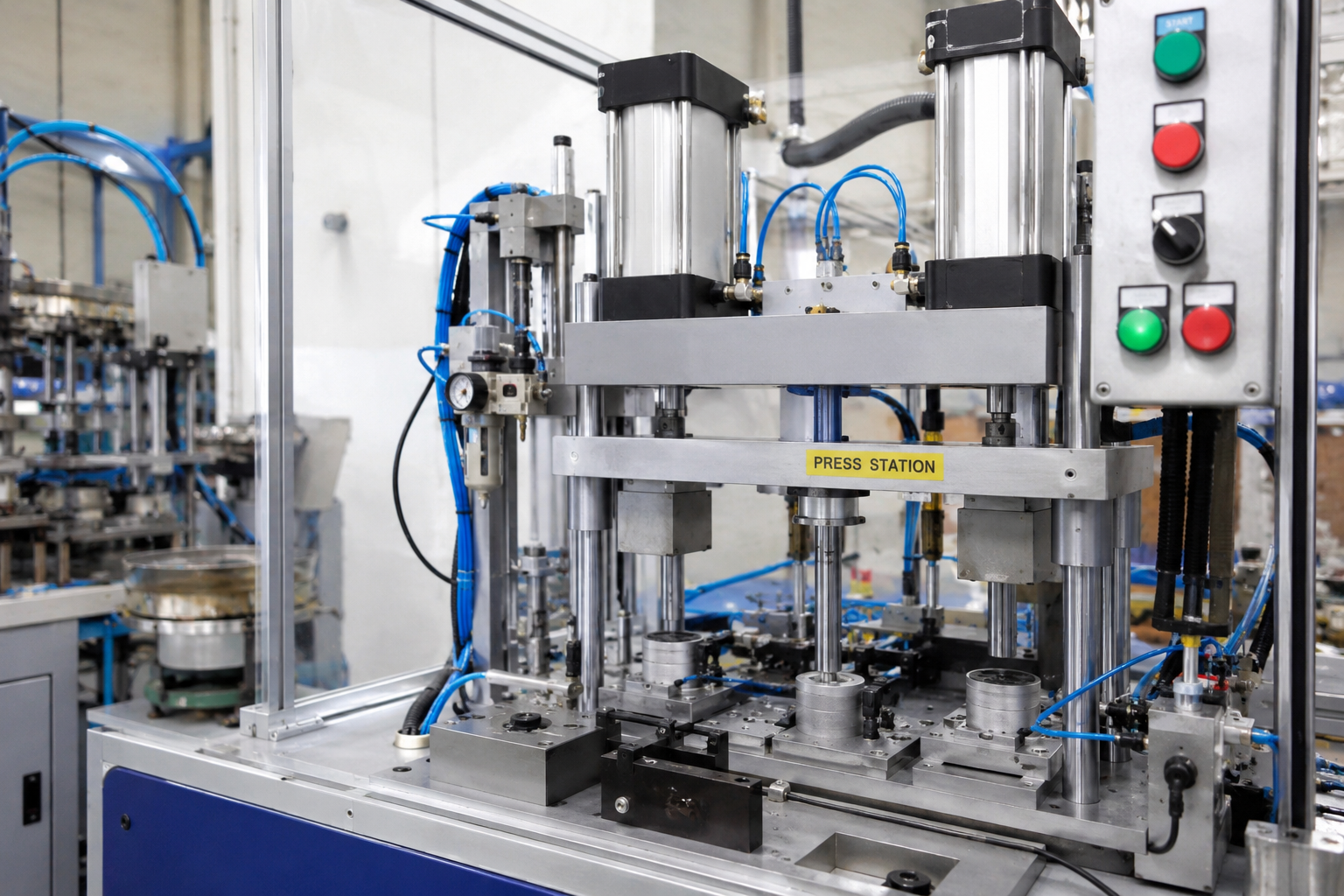 SPM Press Station Machine Manufacturer Bangalore